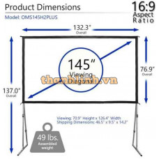 Màn chiếu 145-inch Elite Screens OMS145H2PLUS
